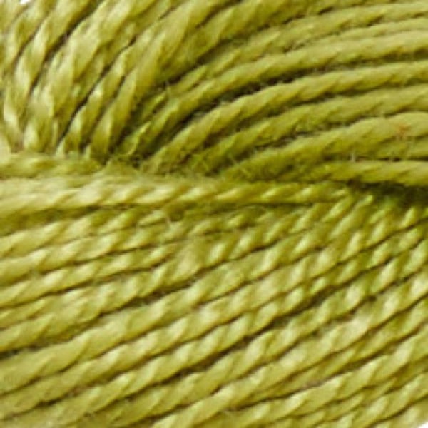 Fil DMC Coton Perlé Liten N8 Col. 471 Färg nummer 471