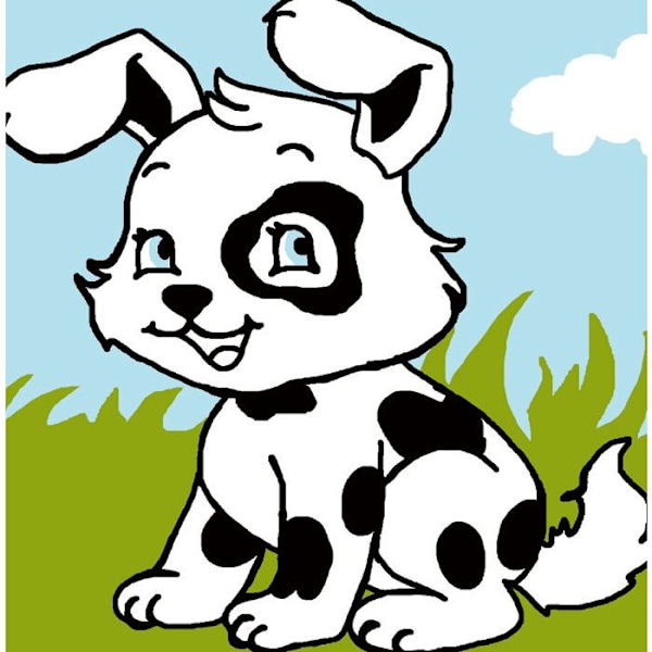 Kit canvas Sudan Dalmatien 20x20cm