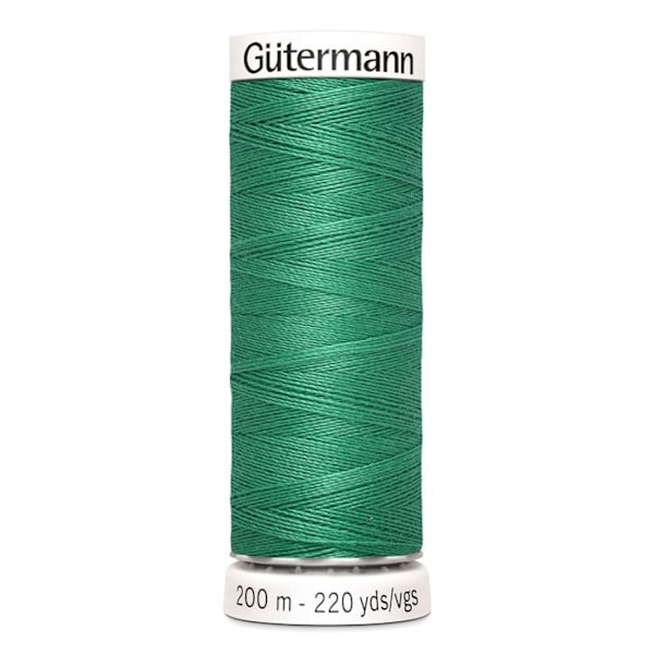 Tråd helt textil - Ej specificerat - 748277-556 - 200m - 1 rulle - Grön färg