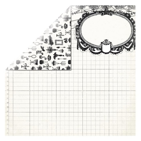 Rayher - Papper Elegant Two 30,5cm 190g/m²