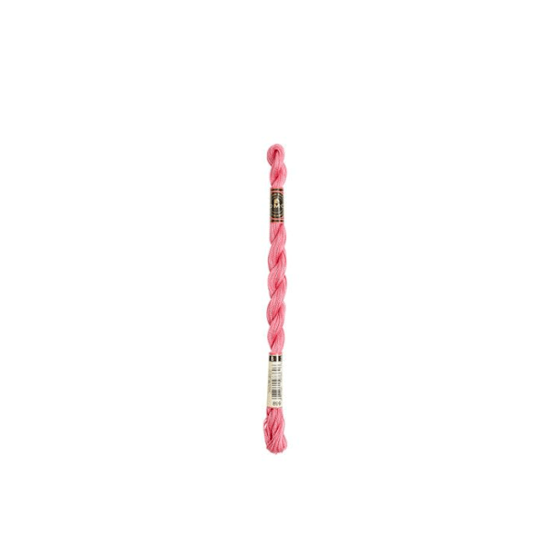 Fil DMC Coton Perlé Liten N8 Col. 899 Rosa