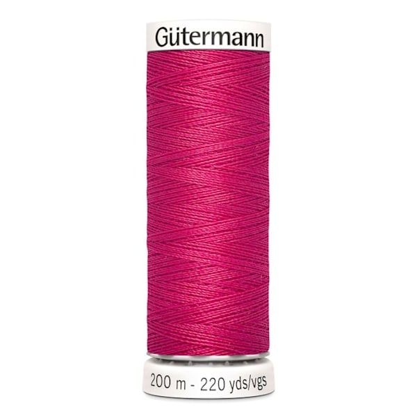 Fil allt textil - Ej specificerat - 748277-382 - 200m - 1 rulle - Färg rosa