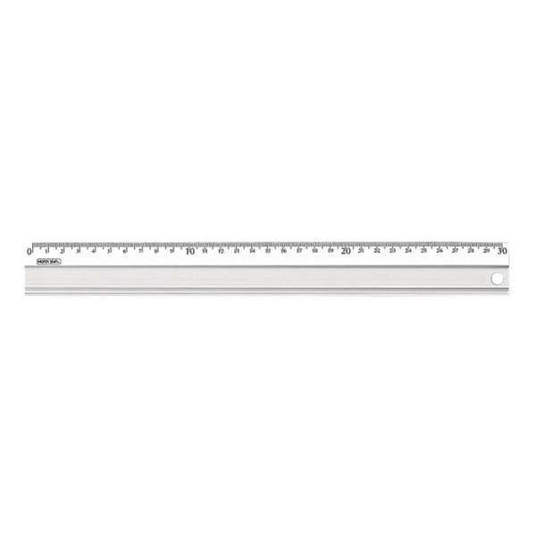 Linjal av aluminium - 30 cm