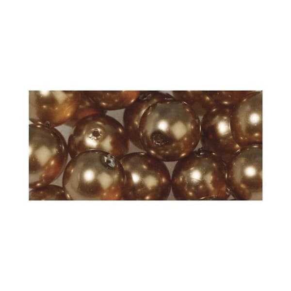 Rayher - Pärla med pärlemor Renaissance 8 mm 25 stycken - Pralin Pärlskimrande
