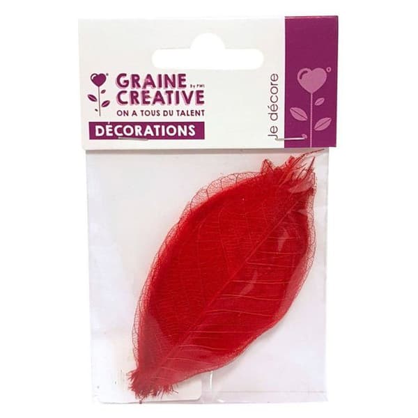 Graine Créative - 8 cm Röd 20 stycken
