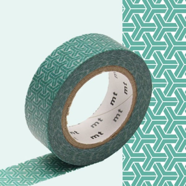 Masking Tape MT tradi kumikikkou blå Blå