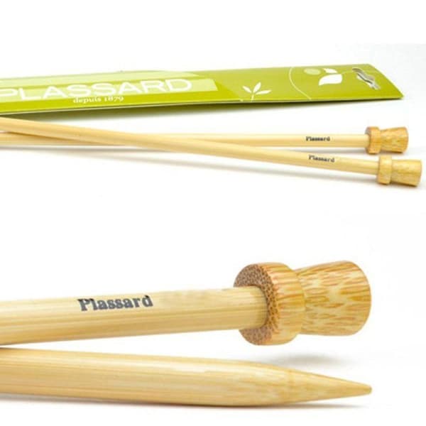 Plassard - Stickor i bambu 40 cm nr 5 {Färg}