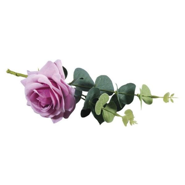 Fleur - RAYHER - Ros Violett - 28 cm - Realistisk - Eukalyptus Violett