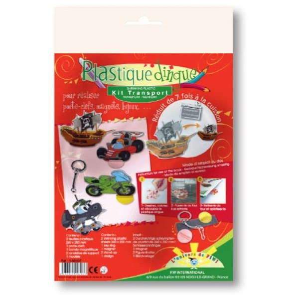 Kit Plastique Dingue Transport