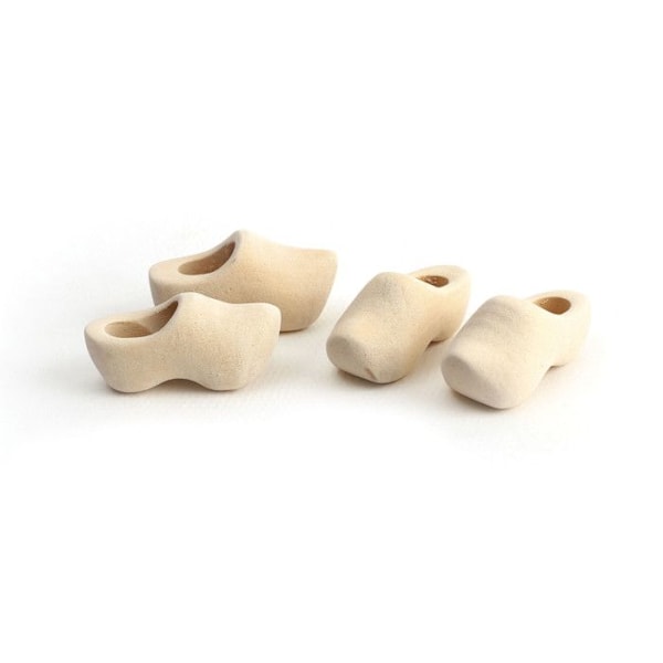Paret av träskor 4 cm 2 stycken