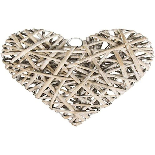 Dekorationsobjekt Rayher - 65-059-000 - trähjärta, 15,5cm x 14,5cm, 65059000