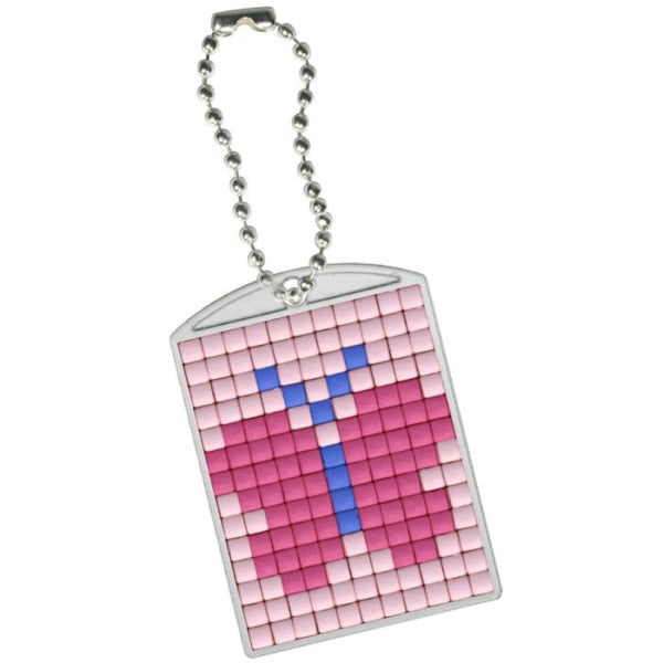 PIXEL Kit kreativ nyckelring 4x3cm - Fjäril