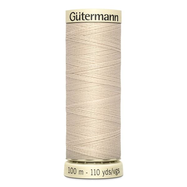 Sytråd 100% polyester Gütermann 1 Spole - Att 169 - pergamentpapper