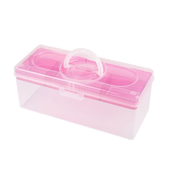 SYTBOX ROSA + 2 TRÅDSTÄLLNINGAR (V)