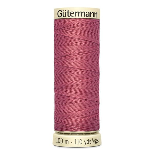 Pack med 5 spolar 100m Tråd 100% polyester Gutermann Ref 788988 - Att 81 - kardinal kortinal