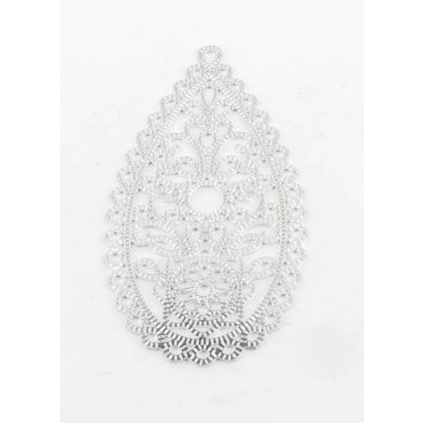 Filigranestamp Larme Argenté Silver