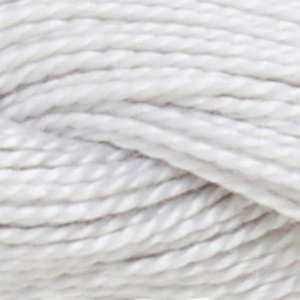 DMC - Fil DMC Coton Perlé Small N8 Col. 01 Grå