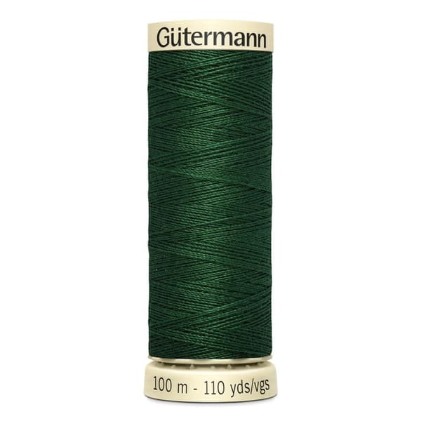 5-pack 100m spolar 100% polyester Gutermann Ref 788988 - Att 456 - gräsgrön grön ört