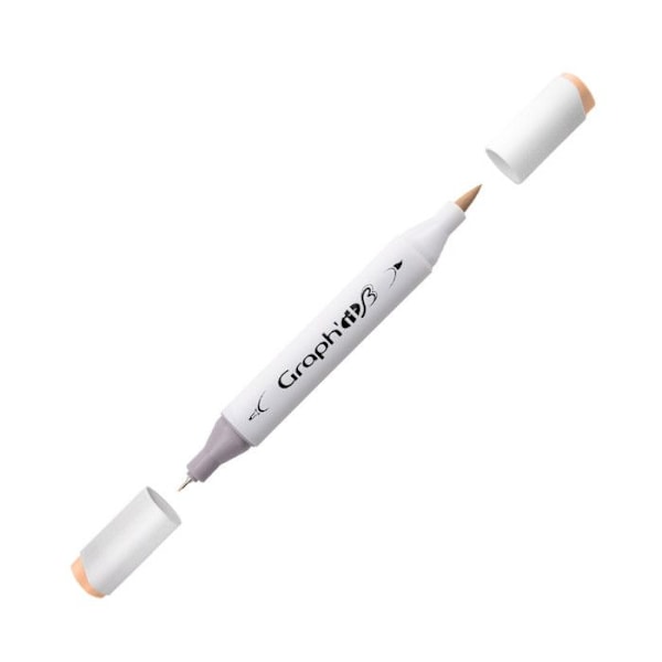Graph'IT Brush Marker Alcohol Marker från Graph'IT - Graph'it Färgkarta:4170 - Light Caramel Ljus karamell
