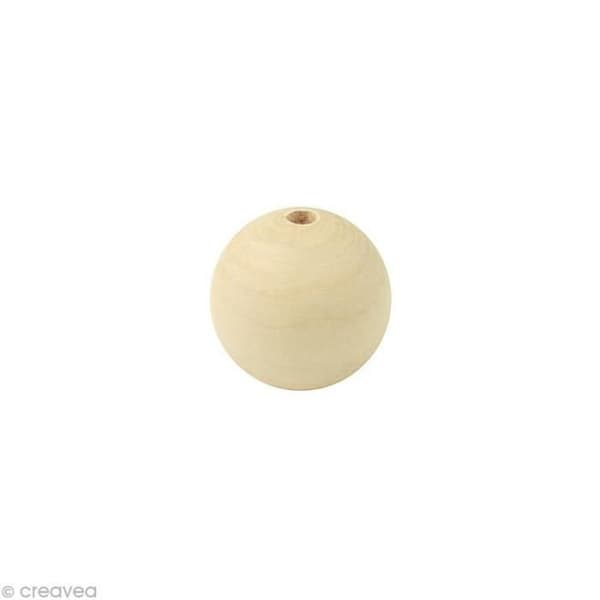 Träkulor - 5 mm - 250 bitar - Brun - Blandad brun
