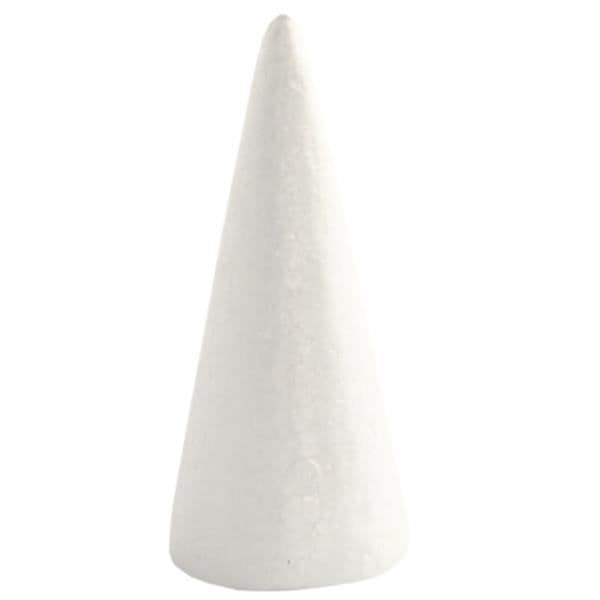 Polystyrenekoner 14,5 x 6 cm 25 stycken