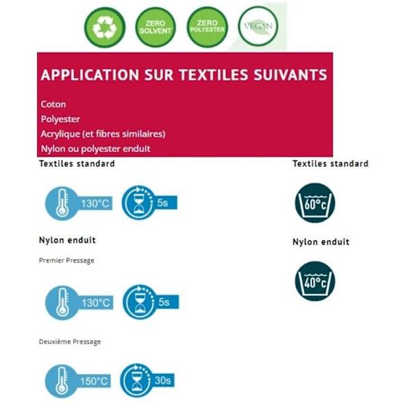 Flex Thermocollant UniFlex Nature Orkidéalöv A4 Orkide