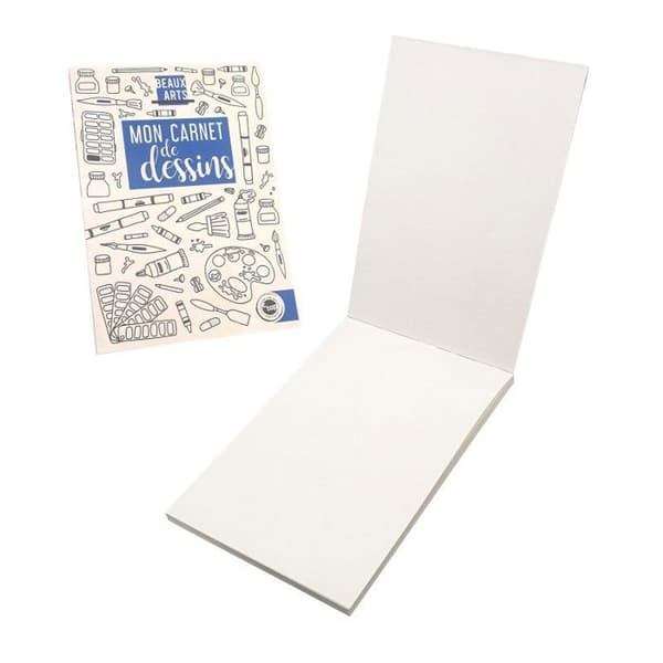 MégaCréa DIY - Skissblock A5 50 sidor 93g/m²
