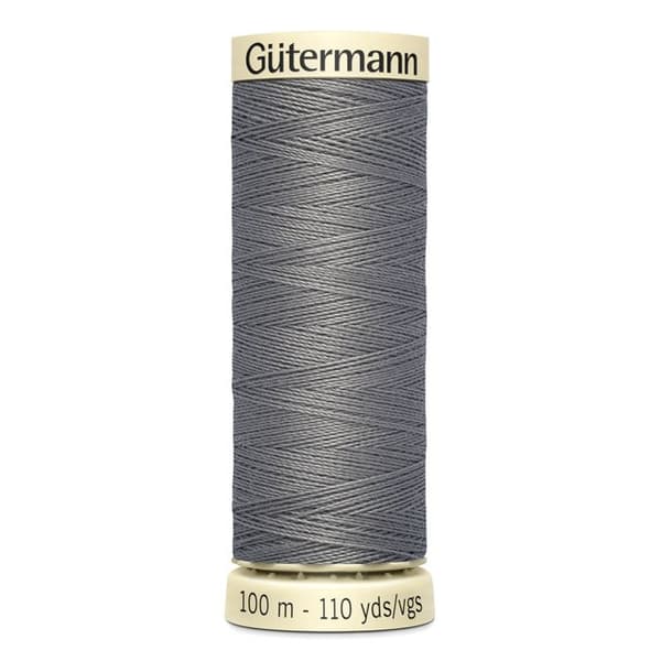 Förpackning med 5 spolar 100m Tråd 100% polyester Gutermann Ref 788988 - Att 496 - stålull stålull