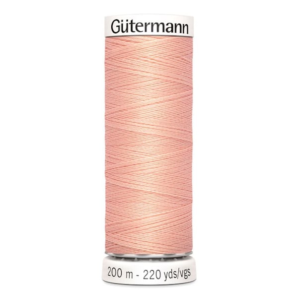 Fil allt textil - Inte specificerad - 748277-165 - 200m - 1 spole - Färg rosa