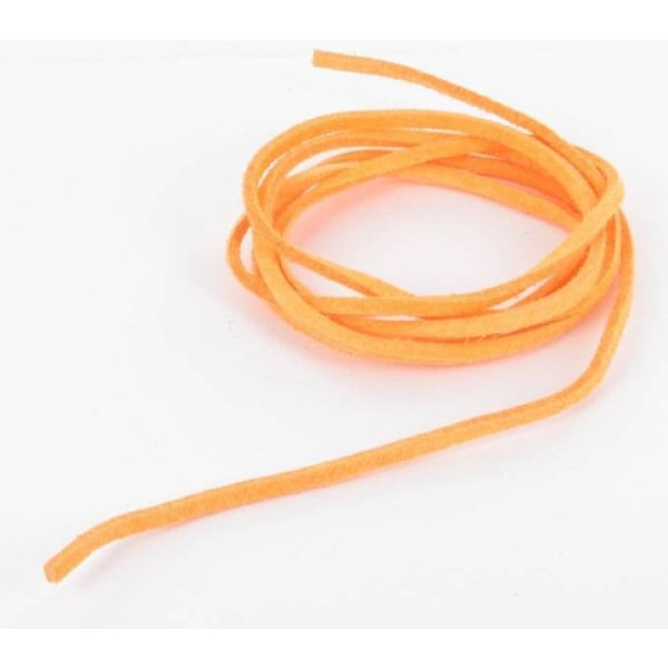Suedesnöre Orange 1m Orange