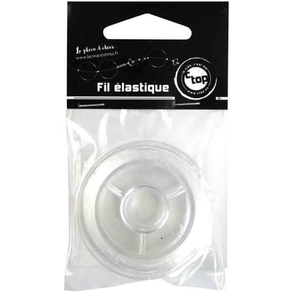 CTOP Rulle med transparent elastisk tråd Transparent