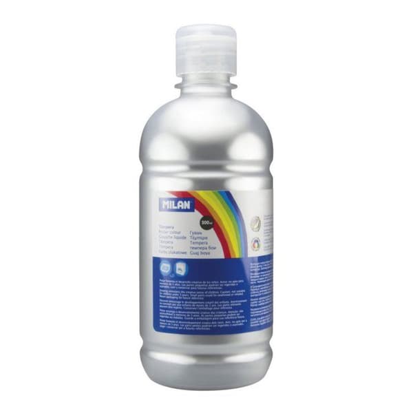 Flaska gouache 500 ml silver