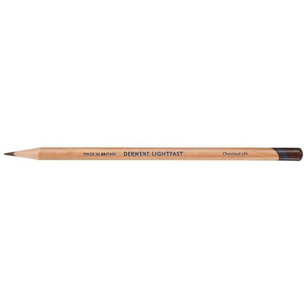 Derwent LIGHTFAST färgpennor (individuellt) - ljusäkta färgkarta: Chestnut