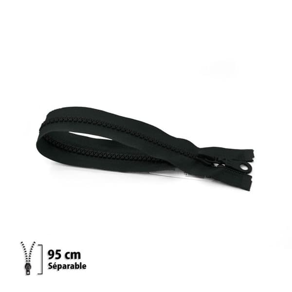 Fermeture éclair Z54 - gjuten 6mm Séparable - 95 cm