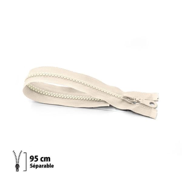 Fermeture éclair Z54 - gjuten 6mm Séparable - 95 cm