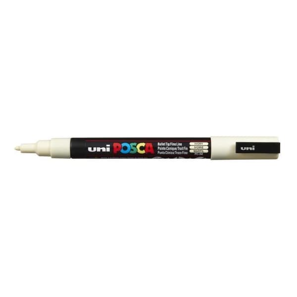 POSCA Fine Conical Tip Marker Ivory Elfenben