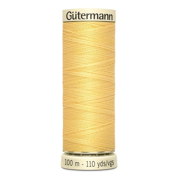 Syrtråd 100% polyester Gutermann 1 Spole - Att 7 - vanilj vanilj