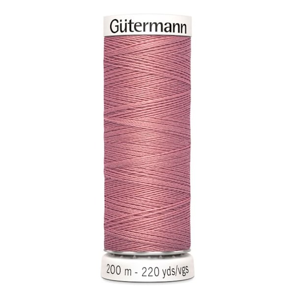 Fil allt textil - Ej specificerat - 748277-473 - 200m - 1 spole - Färg rosa