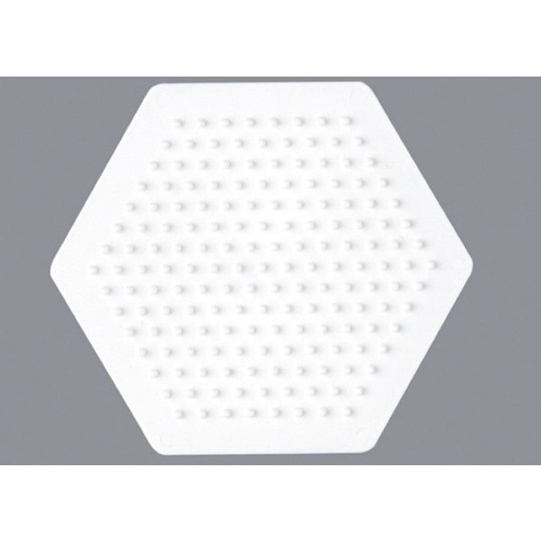 Platta Hexagon (Liten) för standardpärlor (Ø5 mm) Flerfärgad