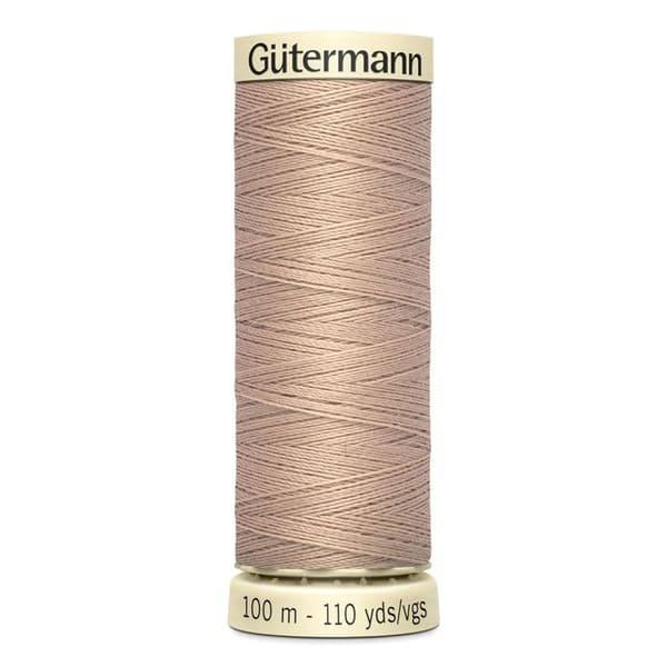 Sytråd 100% polyester Gütermann 1 Spole - Att 422 - sand sand