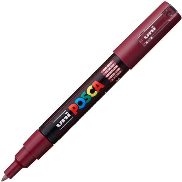 POSCA Extra Fine Tip Marker Wine Lees Bourgogne