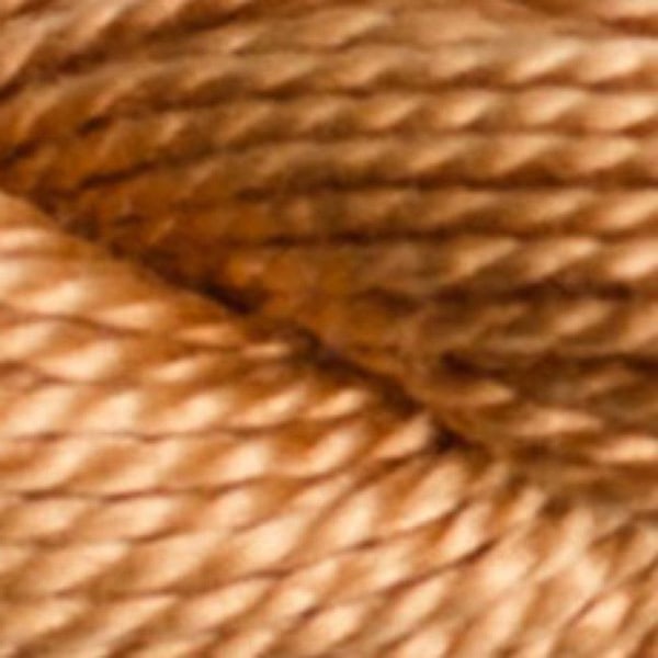 Fil DMC Coton Perlé Médium N5 Col. 436 Färg nummer 436