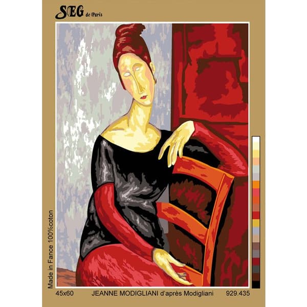 Antik duk Jeanne de Modigliani 45x60cm