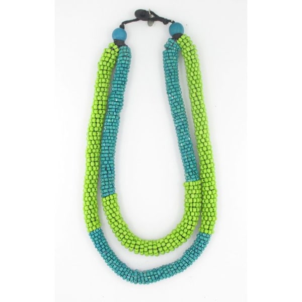 Collier aniskoloni och turkos Anis, Turkos