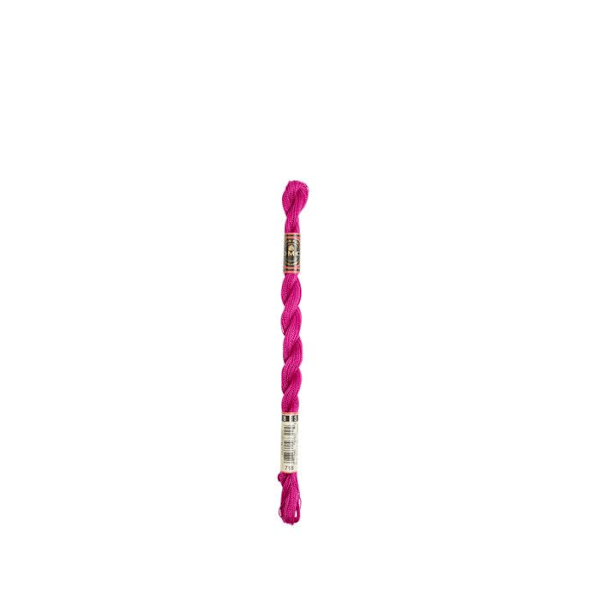 Fil DMC Coton Perlé Liten N8 Col. 718 Lila