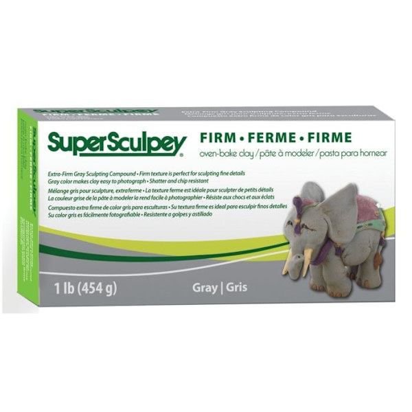 SUPER SCULPEY FAST - GRÅ - 454 GR Grå