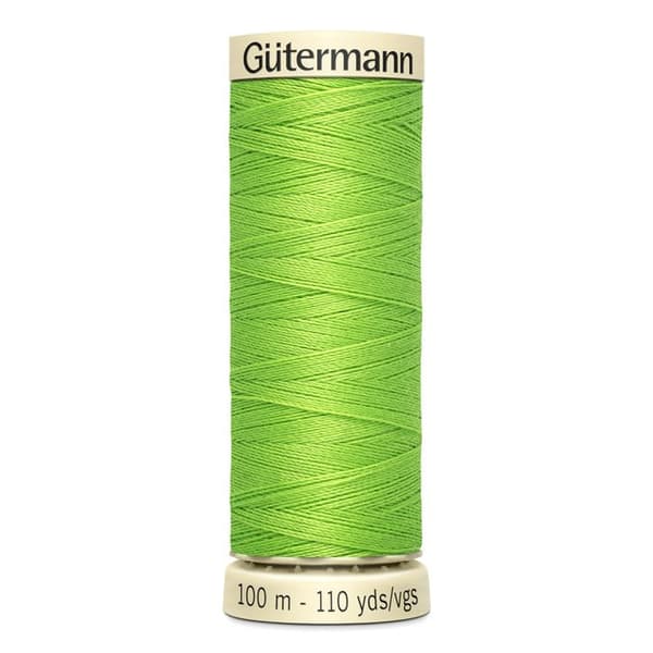 Sytråd 100% polyester Gutermann 1 Spole - Att 336 - limegrön kalk