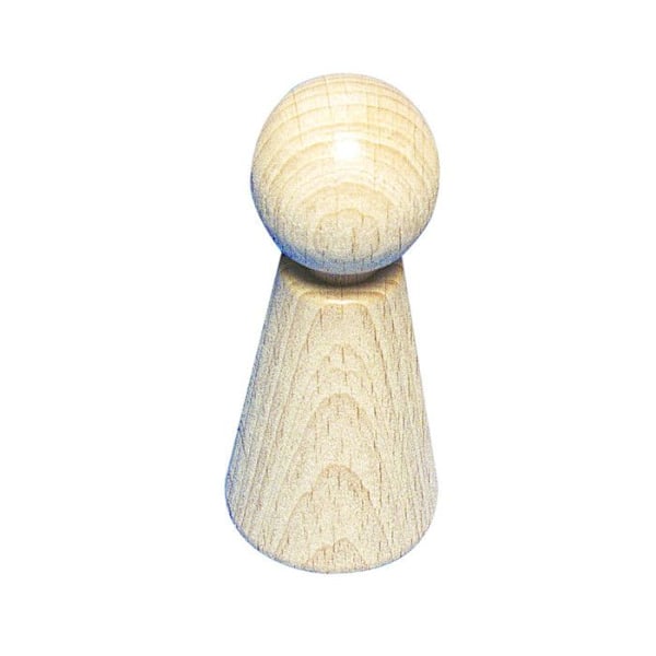Träspelpjäs - Rayher - Ø 30 mm - Höjd 70 mm - Hållbar - Perfekt för brädspel