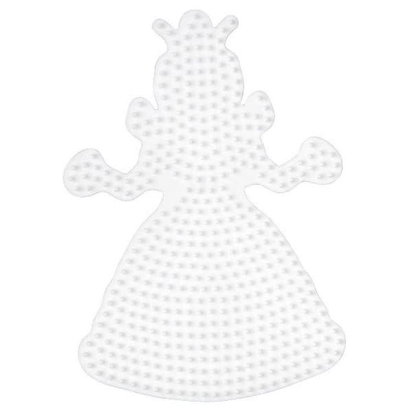 Hama - Prinsesshästfjärilsskyltar för standardpärlor (Ø5 mm) Vit