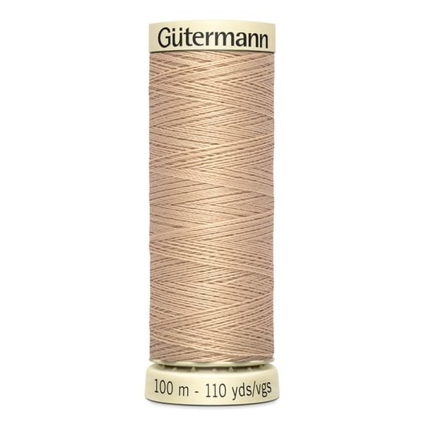 Sytråd 100% polyester Gütermann 1 Spole - Att 170 - halm halm